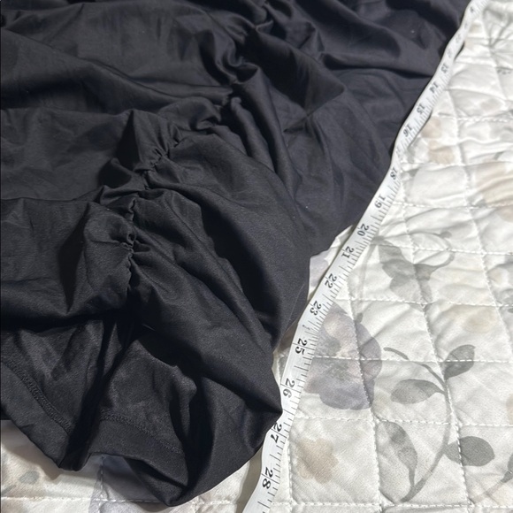NWT Elegant Black Ruched shapewear Dress XXL - Picture 10 of 11